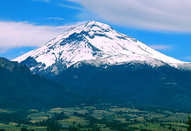 Путешествия к вулканам: Вулкан Попокатепетль