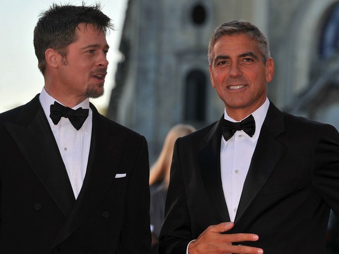 Джордж Клуни и Брэд Питт