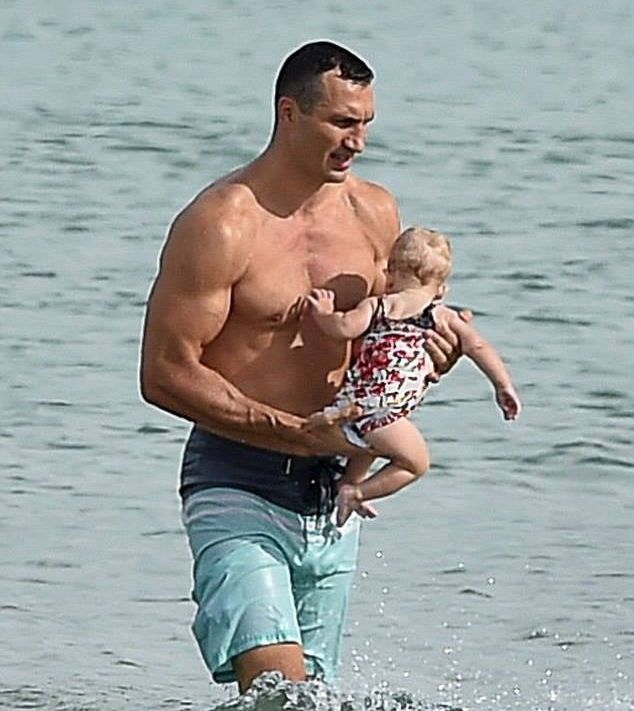 Владимир Кличко с дочерью