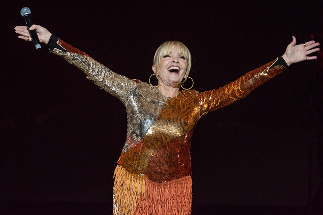 Лайма Вайкуле выступила в Киеве