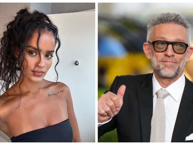 Венсан Кассель засвітився на пляжі з новою дівчиною-моделлю