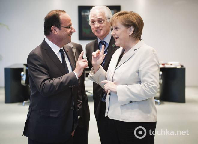 Меркель и Олланд
