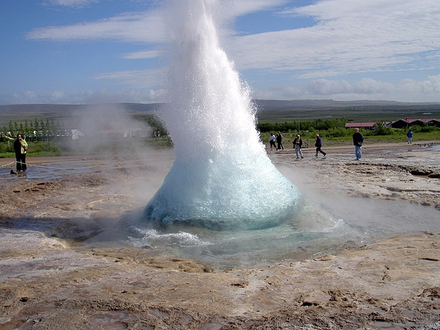 Достопримечательности Исландии: Strokkur Geysir