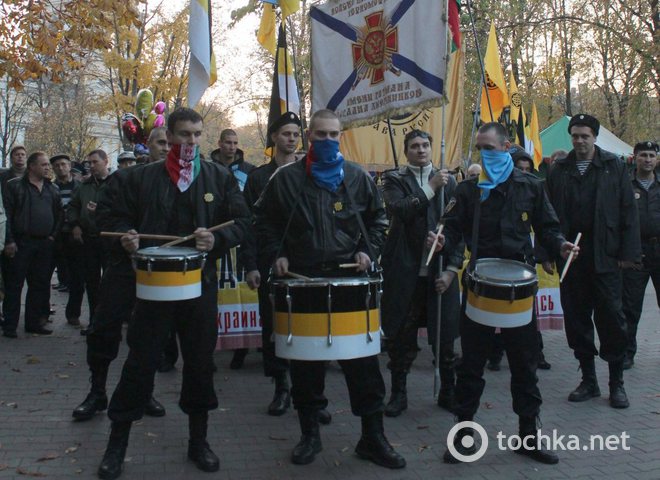 Російський марш у Одесі