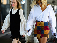 Мода весна 2016: стиль печворк (street style)