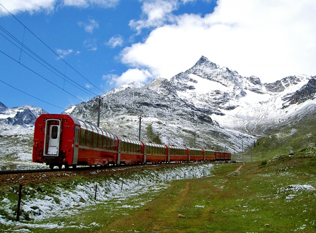 Путешествие по Европе на поезде
