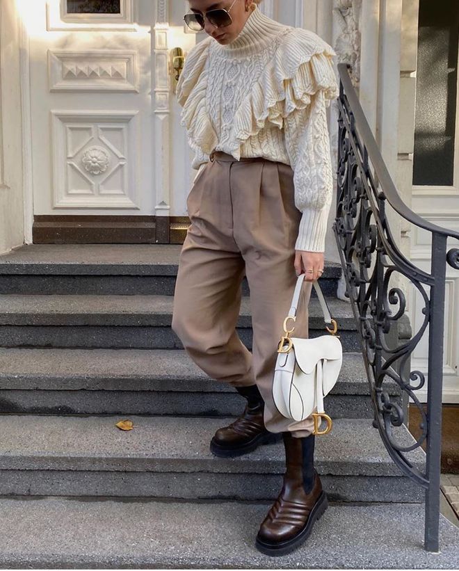 Як носити светр взимку