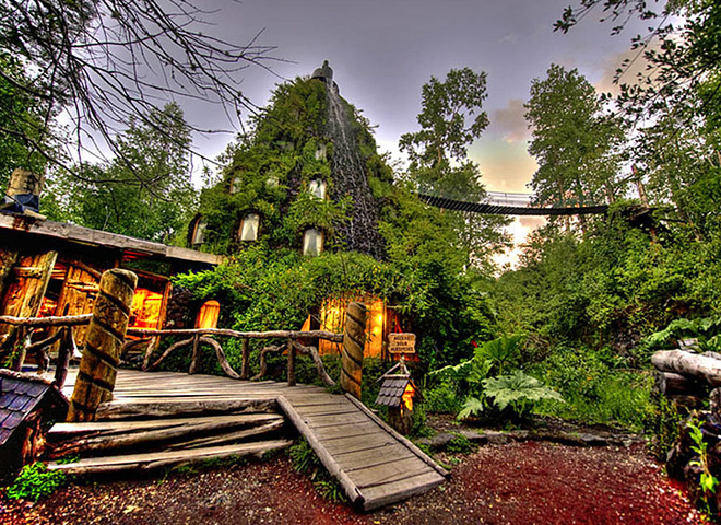 Казковий відпочинок в Чилі: готель Magic Mountain Lodge в кратері вулкана Arenal