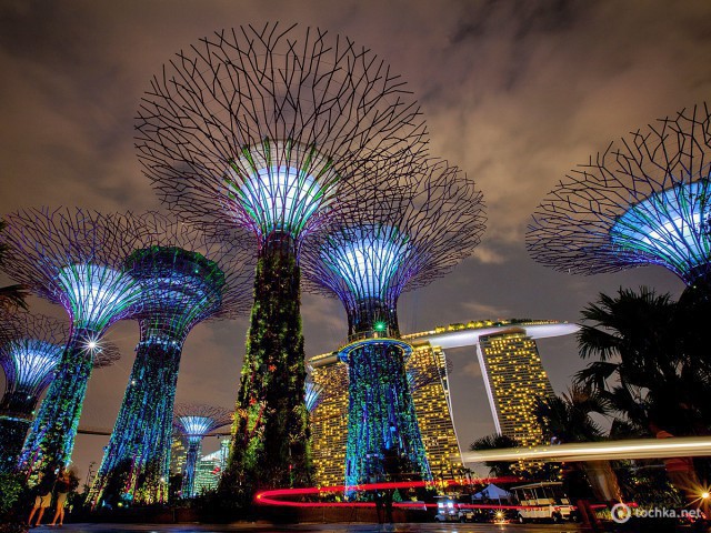 оранжереи Сингапура
