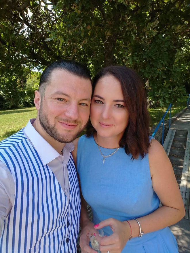 Дмитро Тодорюк з дружиною Ольгою