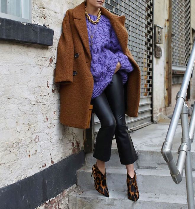 Як носити светр взимку