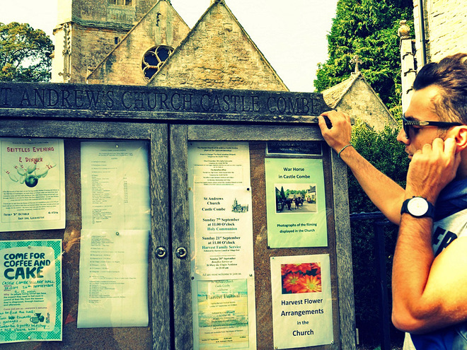 Деревня Castle Combe