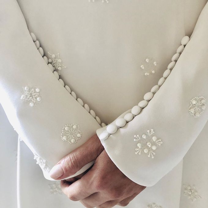 Самые красивые свадебные платья знаменитостей  2019 года