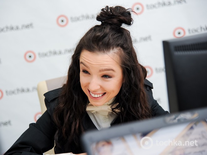 Даша Суворова в гостях у tochka.net 