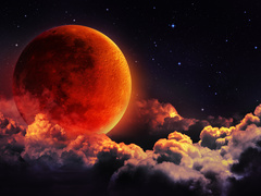 Лунное затмение 17 июля