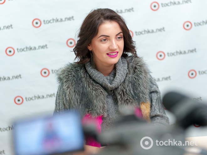 Оля Цибульская в гостях у tochka.net 