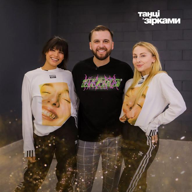 Сергей Танчинец и Яна Цибульская с Michelle Andrade