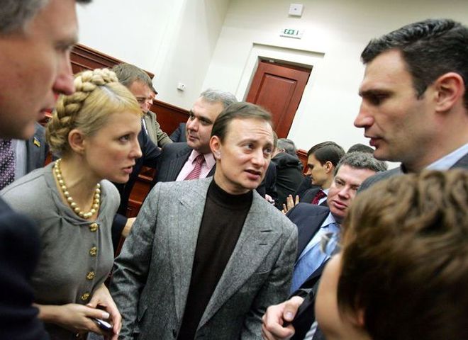 Юлия Тимошенко и Виталий Кличко