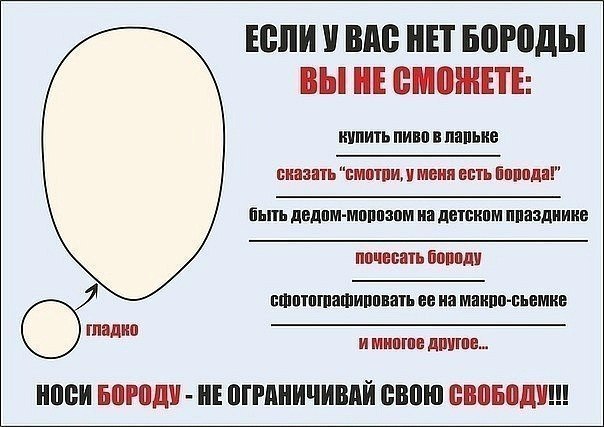 Прикол про бороду