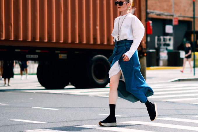 Стріт стайл на Тижні чоловічої моди в Нью-Йорку SS 2017