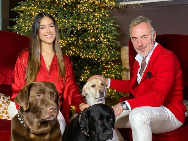 Шэрон Фонсека и Джанлука Вакки