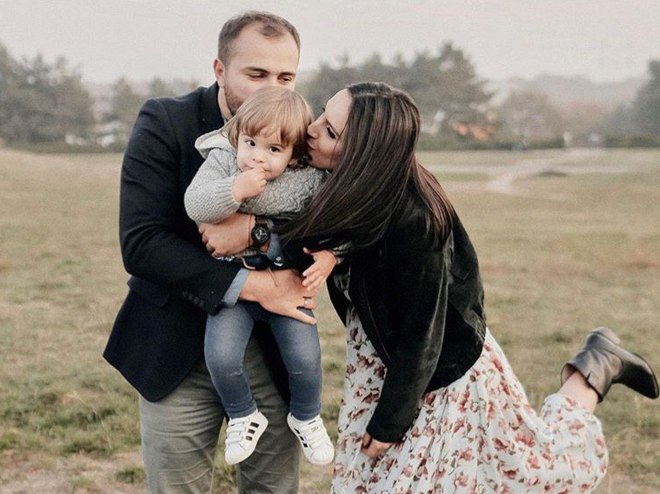 Джамала з родиною