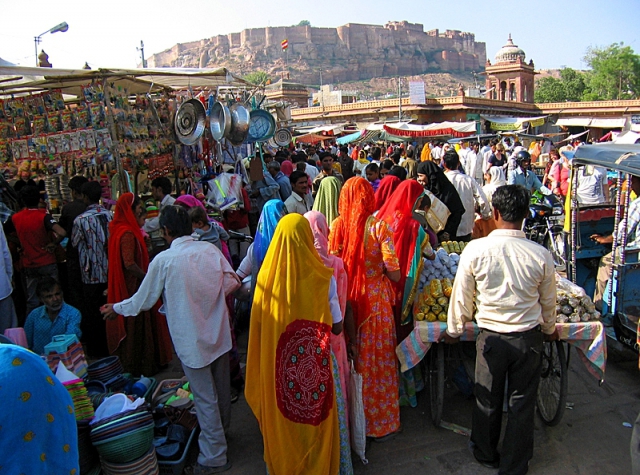 Индийские базары: рынок Джодхпура