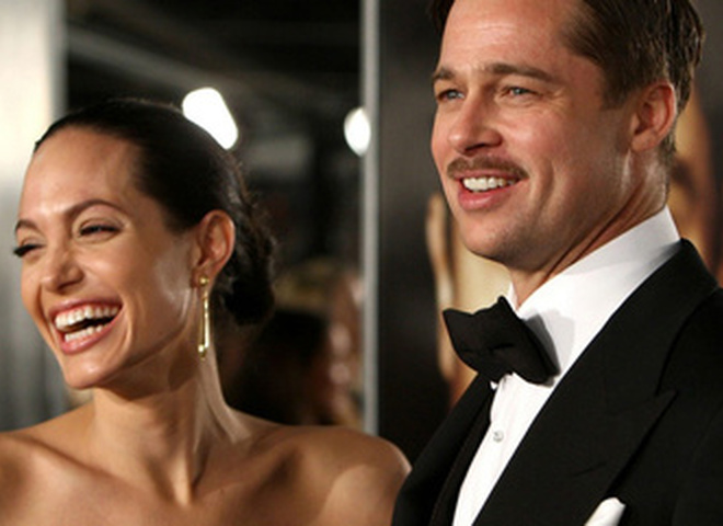 Бред Питт и Анджелина Джоли на мировой премьере Curious Case Of Benjamin Button