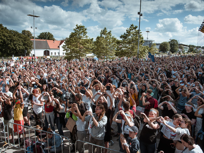 Руслана выступила в Аахене на глобальной демонстрации движения Fridays For Future