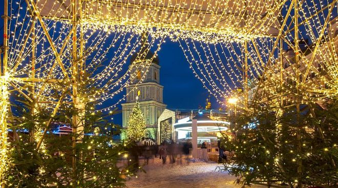 Рождественские ярмарки Киева