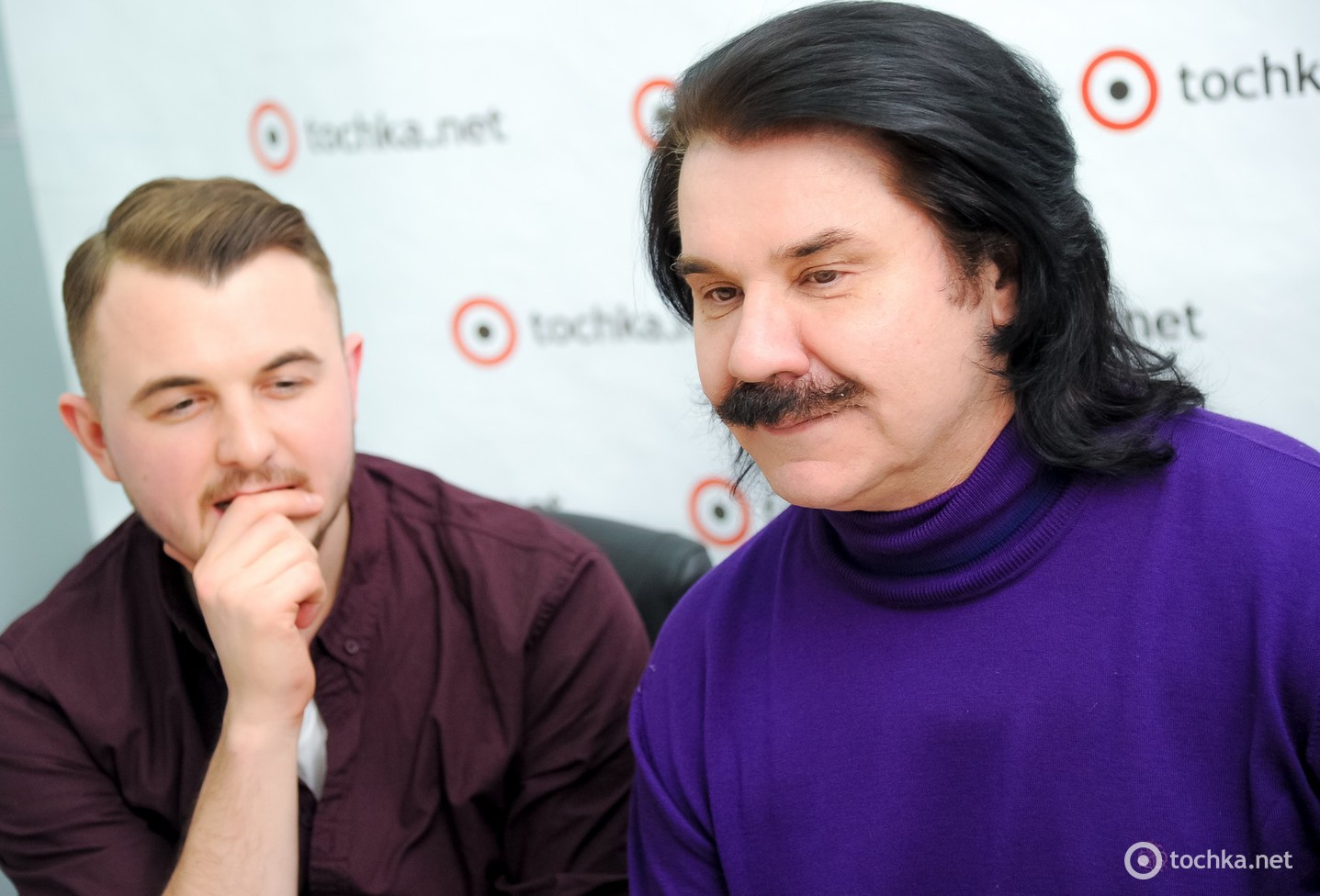 Павел Зибров и Женя Янович в гостях у tochka.net