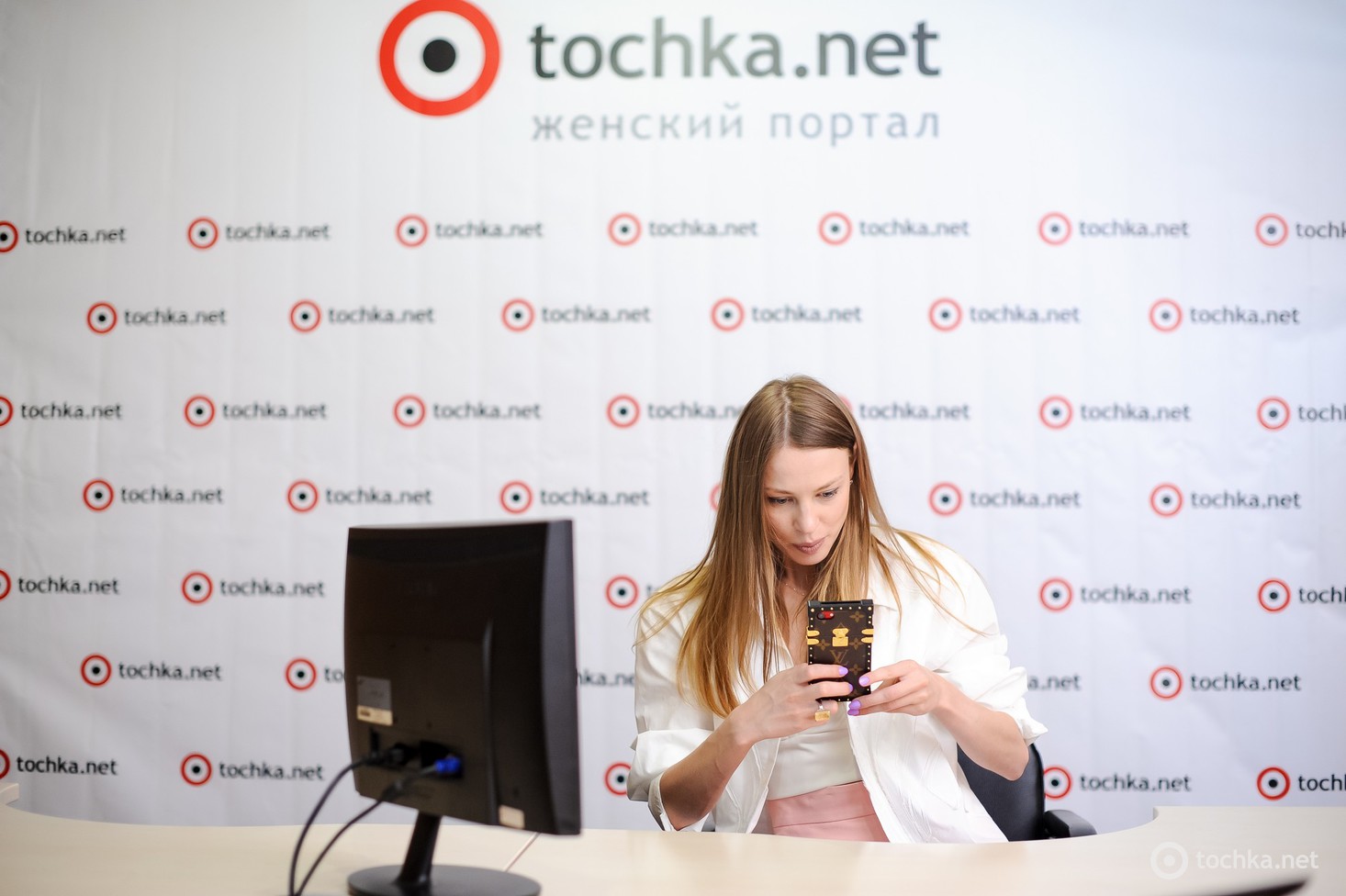 Ірина Левицька в гостях у tochka.net
