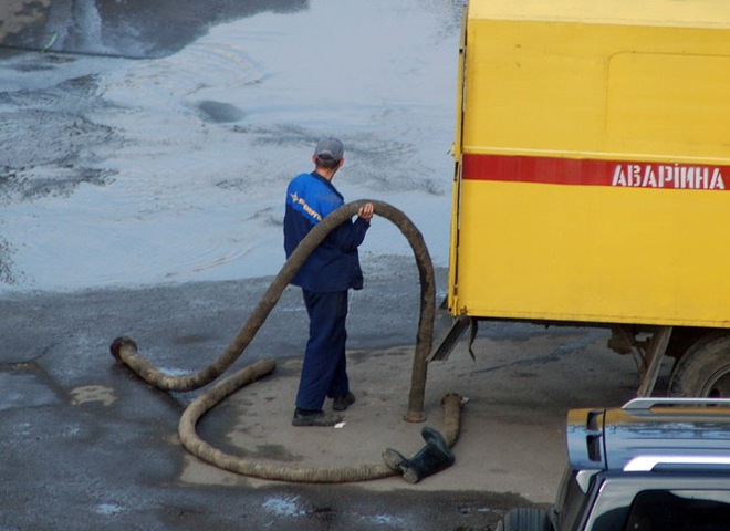 аварія гаряча вода