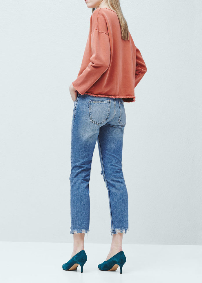 літні джинси 2016: рванi края