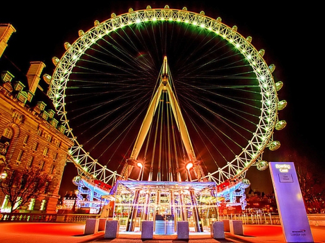 Достопримечательности Лондона: Чертово колесо London Eye