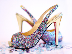 Блестящие каблуки