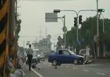 Авария на перекрестке в Пекине