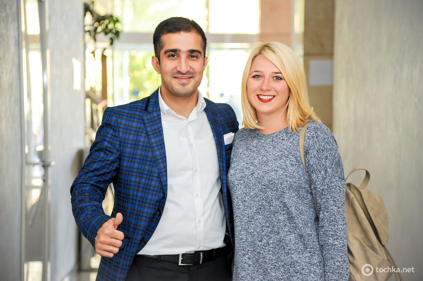 Ниджат Мирзоев и Татьяна Мерзлая в гостях у tochka.net