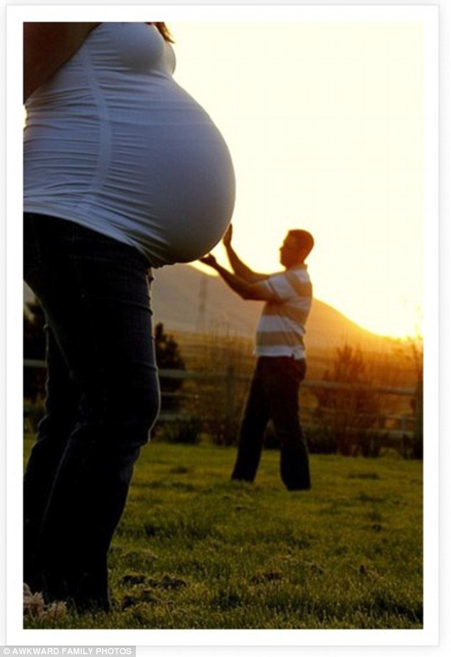 Как не стоит фотографироваться беременным