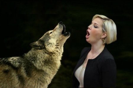 Мега карикатуры на политика блондинку