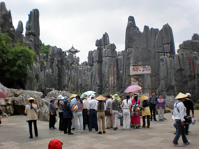 Кам'яний ліс Шилін в Китаї