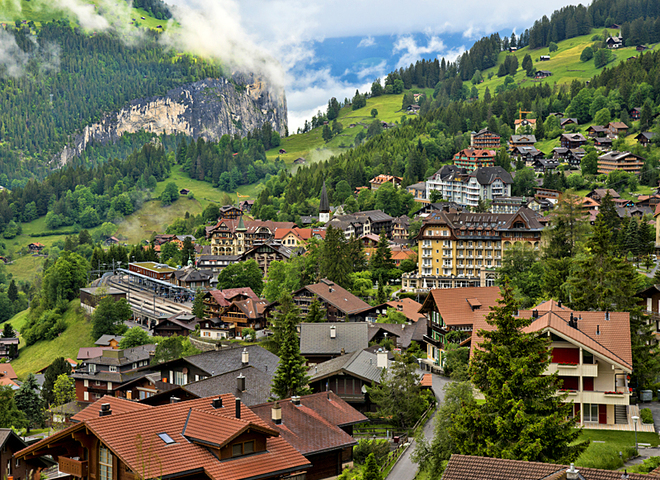 5 самых живописных поселков: Венген, Швейцария