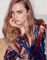 Кара Делевинь для Vogue US