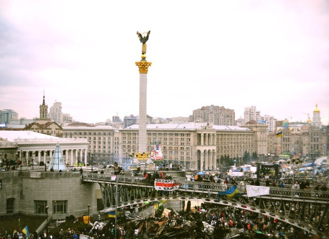Годовщина расстрела: Киев год назад и сегодня