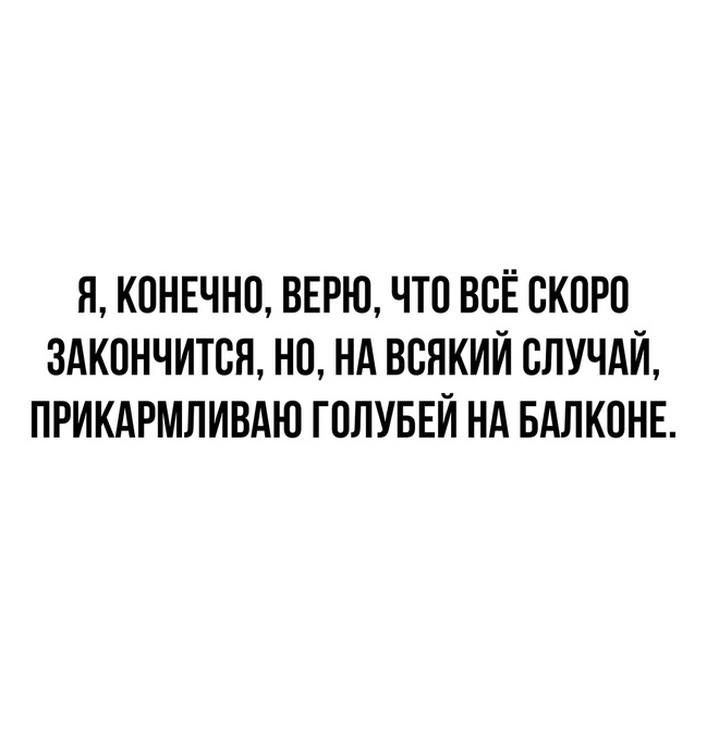 Коронавирус и голуби