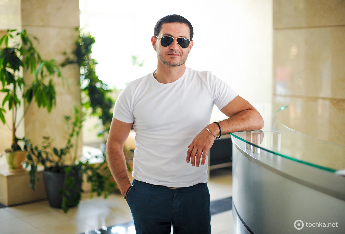 Дар'я Трегубова та Ахтем Сейтаблаєв в гостях у tochka.net 