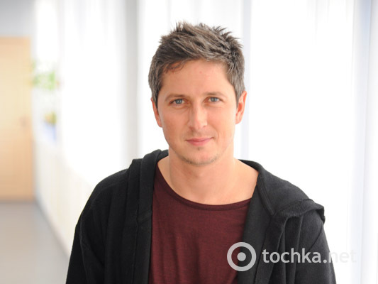 Фото зі зйомок шоу "Хто зверху": Варнава й Педан