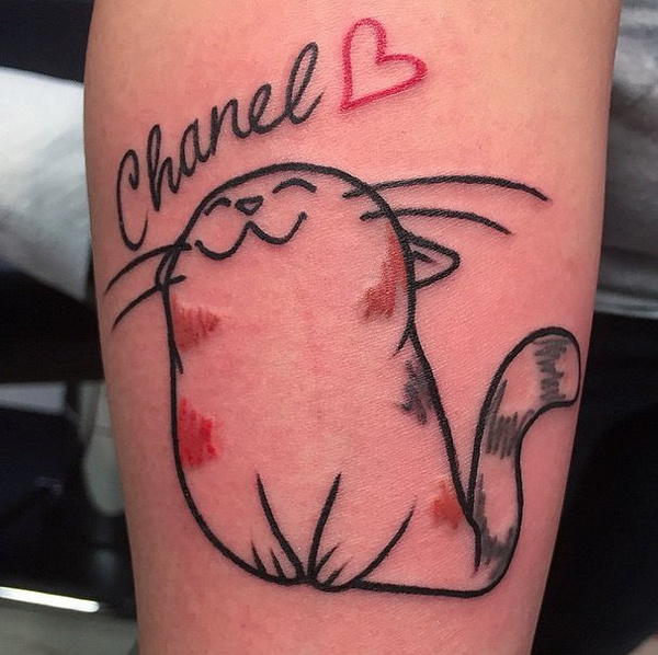 Оригинальный татуировки для любителей моды