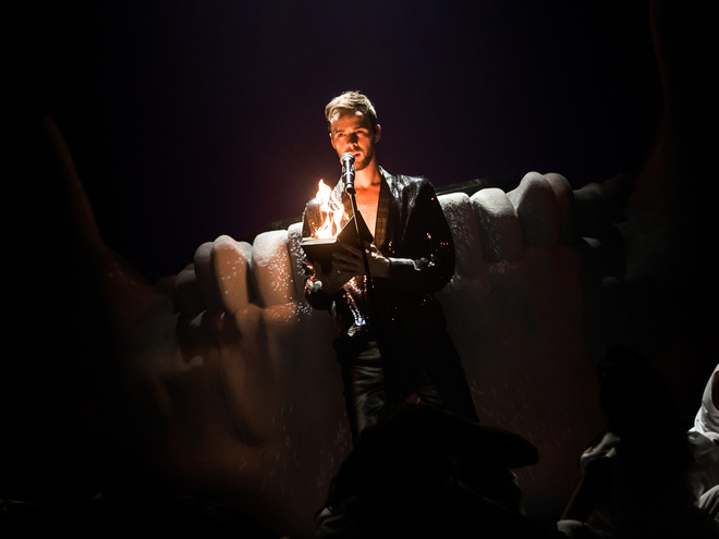 Макс Барских во Дворце спорта