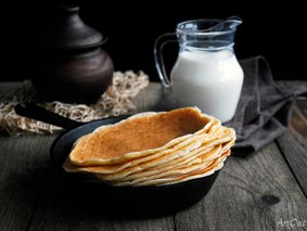 Пышные дрожжевые блины Пышные дрожжевые блины